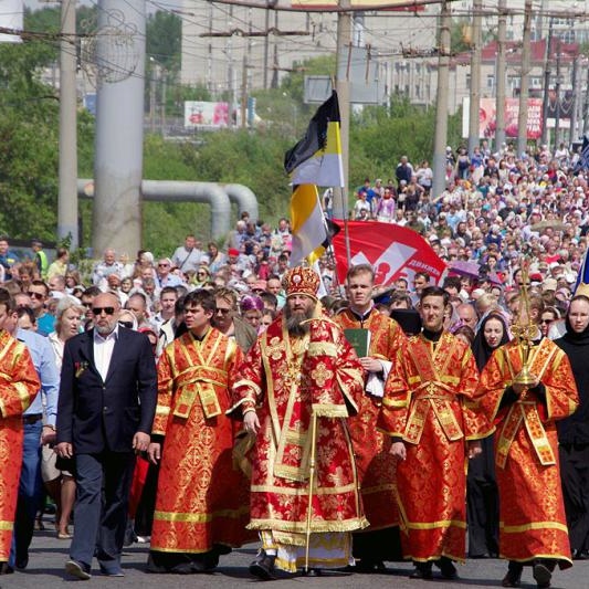 Крестный ход в честь дня славянской письменности и культуры