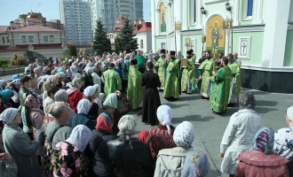 В кафедральном соборе Челябинска отметили второе обретение мощей праведного Симеона